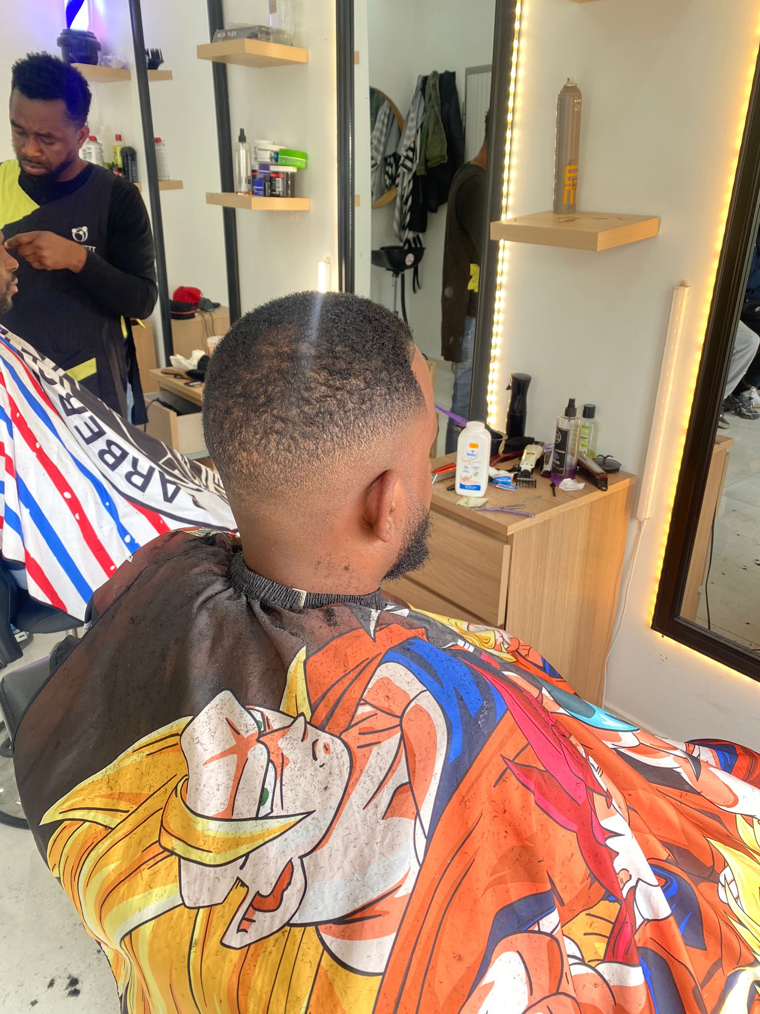 Coupe dégradé